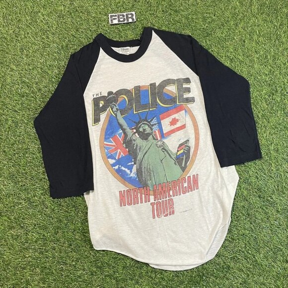1983 The Police Tour Tee - Picture 1 of 10